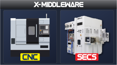 X-MIDDLEWARE CNC | 수집 데이터를 기반으로한 공구의 품질 및 제품관리